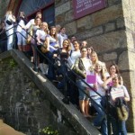 Uk 2007 winners college group on field trip to preserved tin mine